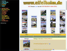 Tablet Screenshot of eifelbahn.de